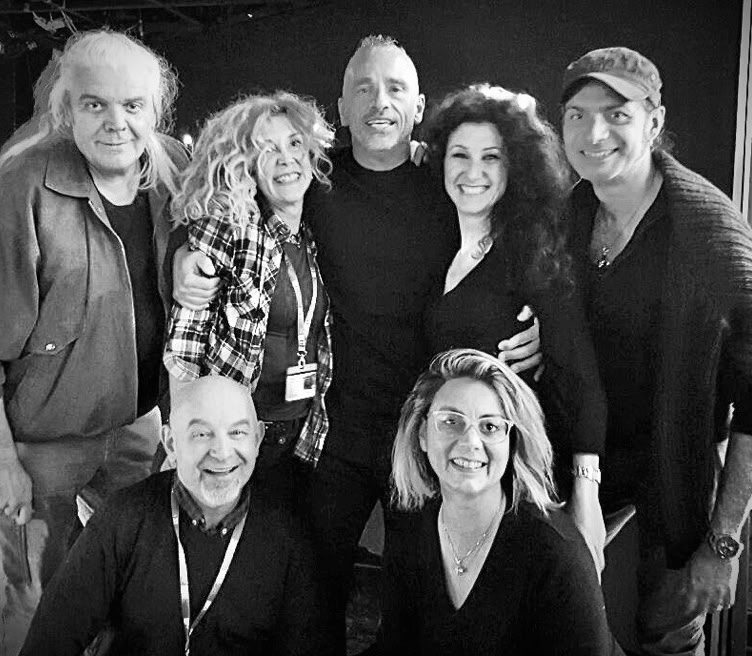 il coro del Festival con Eros Ramazzotti